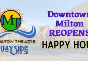 Downtown Milton Reopening Party