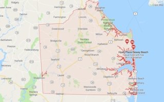 Sussex County Map