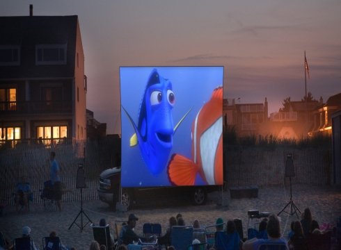 Dewey Beach Movies on the Beach