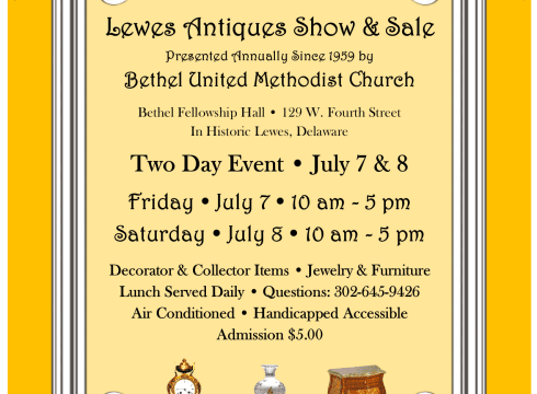 63rd Annual Lewes Antiques Show & Sale