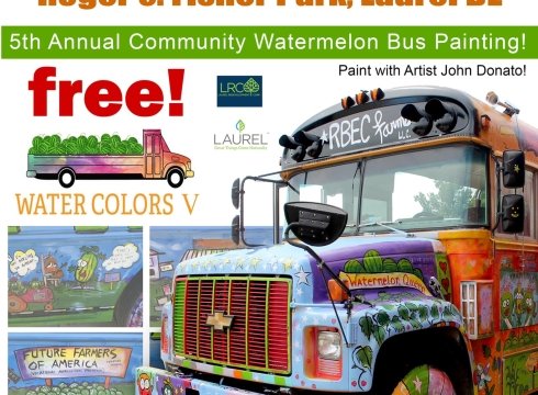 One Laurel Day: A Community Celebration - Fireworks, Bus Painting, Block Party