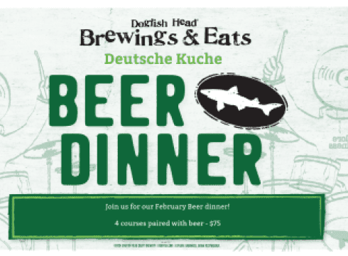 Deutsche Kueche - German Inspired Beer Dinner