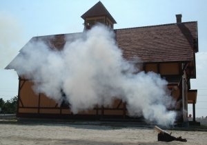 Firing of the Lyle Gun: A Life-Saving Cannon