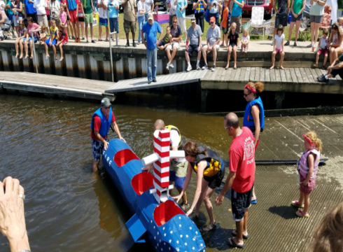 5th Annual Recycled Cardboard Boat Regatta 