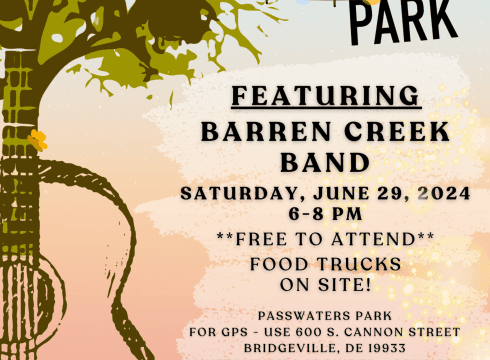 Concert in the Park-Barren Creek Band