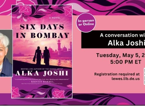 Conversation with Alka Joshi, author of Six Days in Bombay