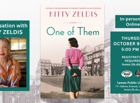Conversation with Kitty Zeldis, author of One of Them