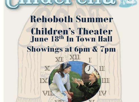  Children’s Theater in Town Hall, Cinderella 6 p.m. and 7 p.m.