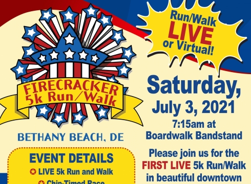 Bethany Beach Firecracker 5k Run/Walk