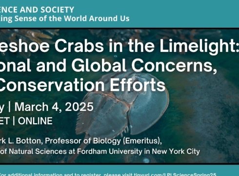 Science and Society: Horseshoe Crabs in the Limelight