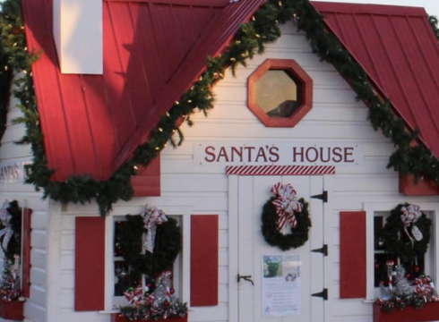 Santa's House at the Rehoboth Beach Boardwalk