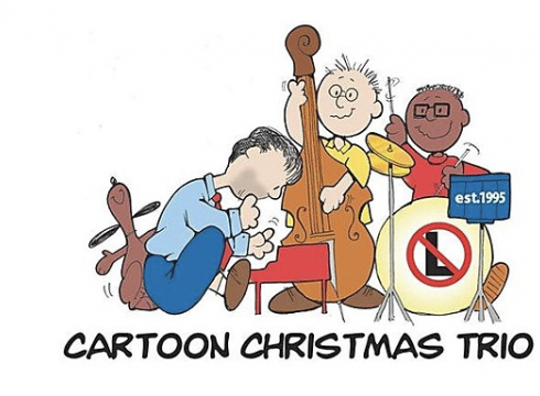 Cartoon Christmas Trio