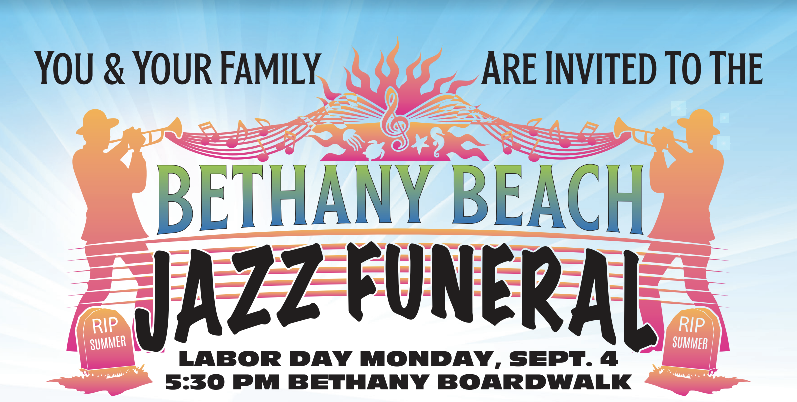 BETHANY BEACH JAZZ FUNERAL