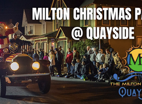 Milton Christmas Parade Festivities @ Quayside