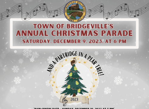 Town of Bridgeville's Annual Christmas Parade