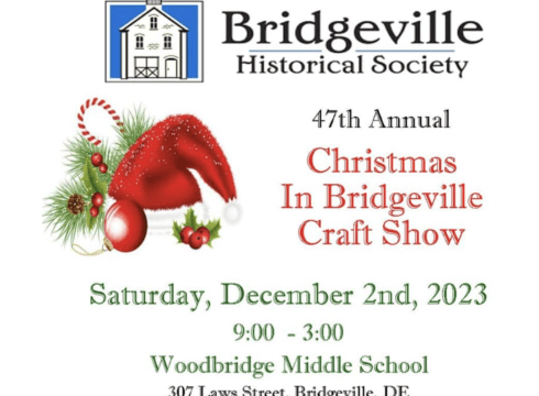 47th annual Christmas in Bridgeville Craft Show