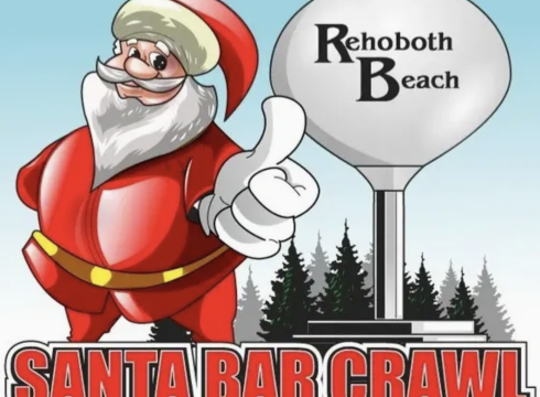Second Annual Rehoboth Beach Santa Bar Crawl