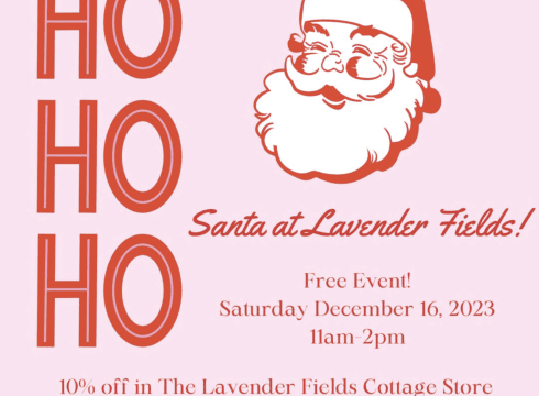 Visit Santa at Lavender Fields
