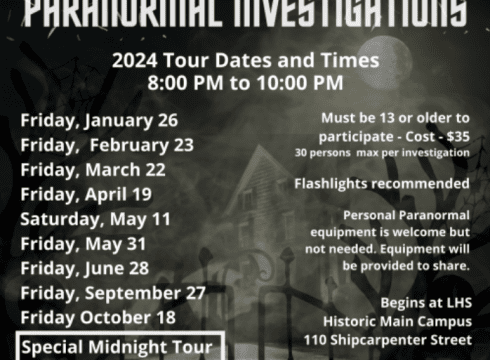 Haunted Histories - Paranormal Investigations