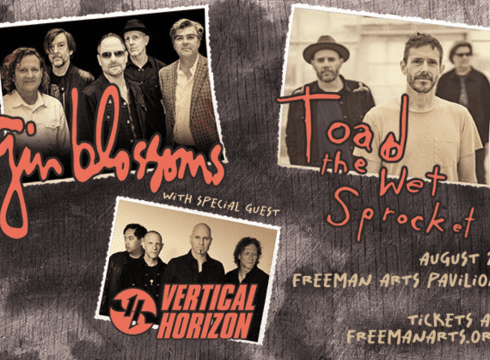 Gin Blossoms and Toad The Wet Sprocket with special guest Vertical Horizon