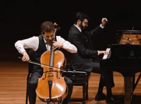 Coastal Concerts presents "Wild Card" Concert Canellakis-Brown Duo Cello and Piano