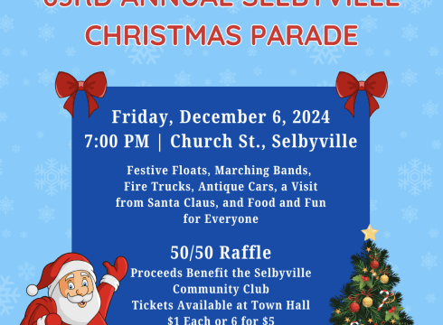 63rd Annual Selbyville Christmas Parade