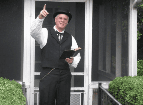 Rev. Todd Returns for Historical Society's 50th Anniversary