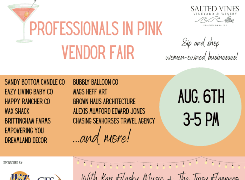 Professionals in Pink Vendor Fair