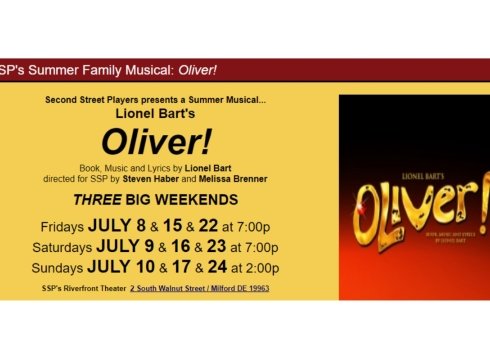 SSP Presents a Summer Musical:  Oliver!