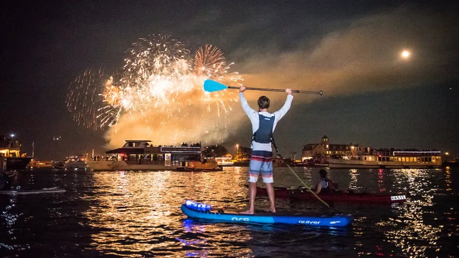 Dewey Beach Fireworks Float Visit Southern Delaware