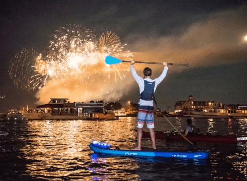 Dewey Beach Fireworks Float