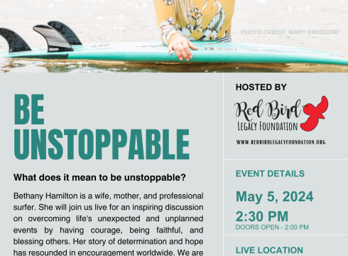 Kickoff Event featuring Bethany Hamilton