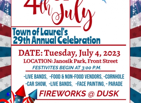 Town of Laurel 29th Annual 4th of July Celebration