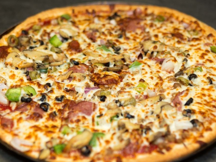Flaming Pizza